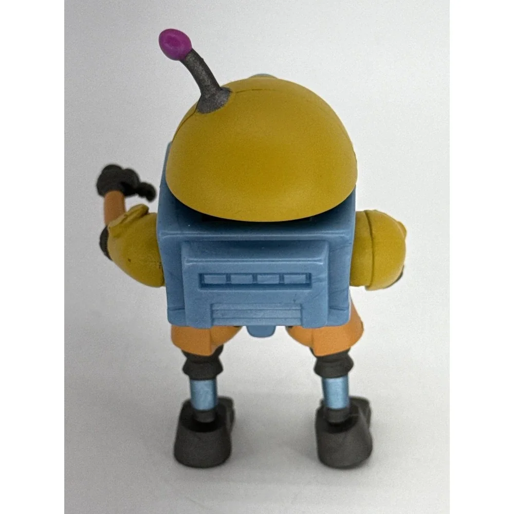 Unbranded Mutations Mix 'N Match Mechazoid Figure Yellow Blue Plastic Retro Toys